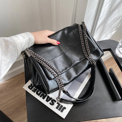 The Chic Commute - Sac À Bandoulière À Chaîne Niche Pour Femmes